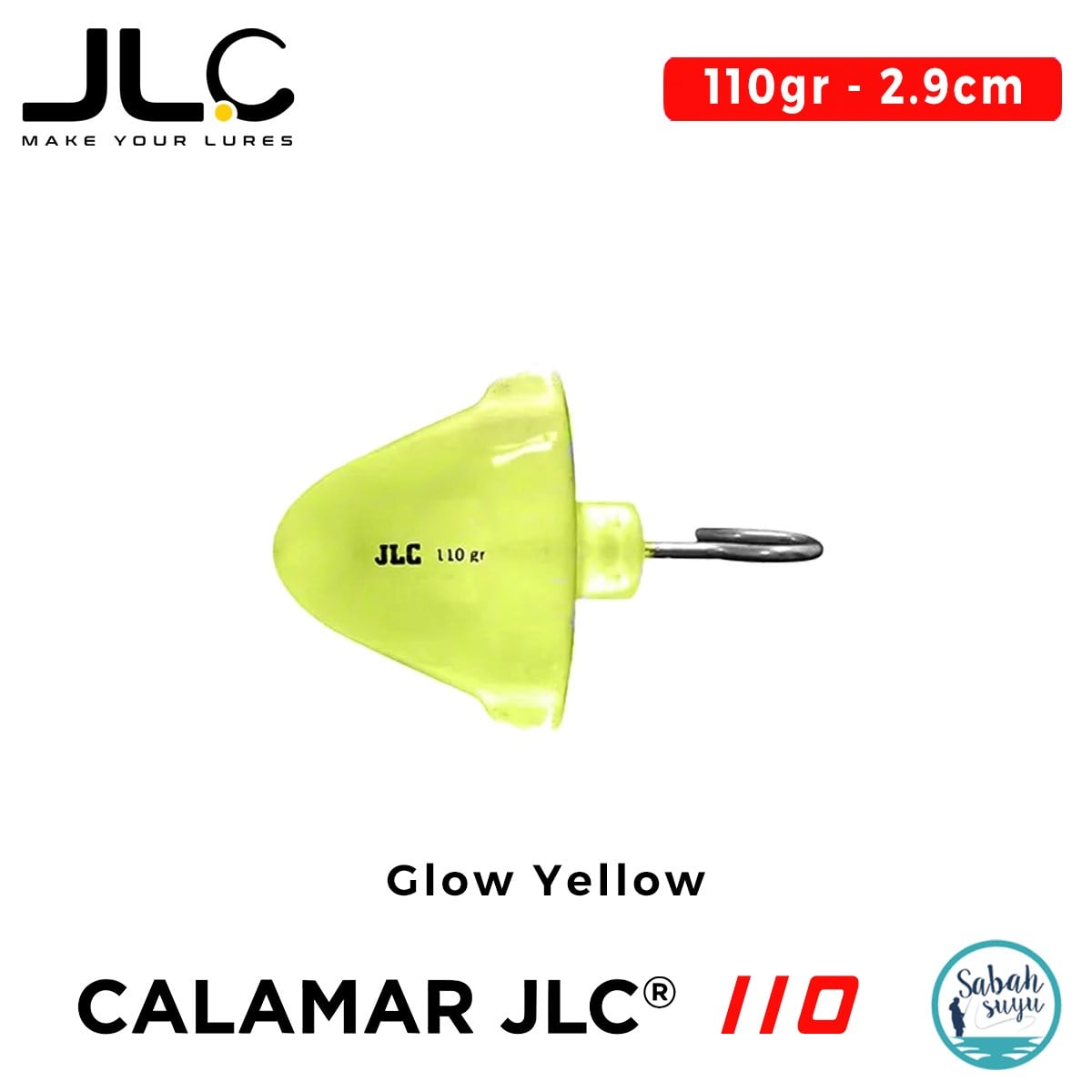 JLC Calamar Kafa 110gr Glow Yellow