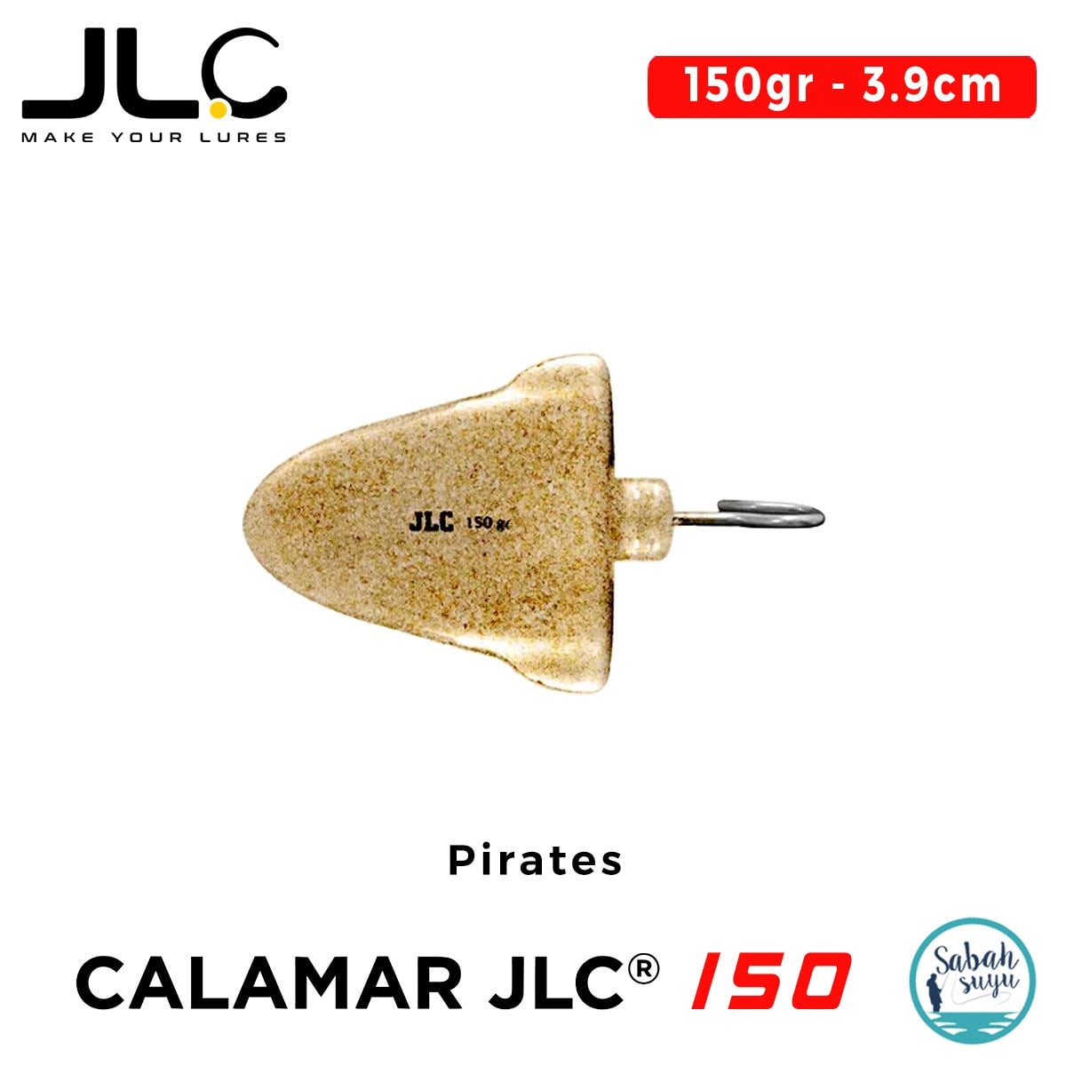 JLC Calamar Kafa 150gr Pirates