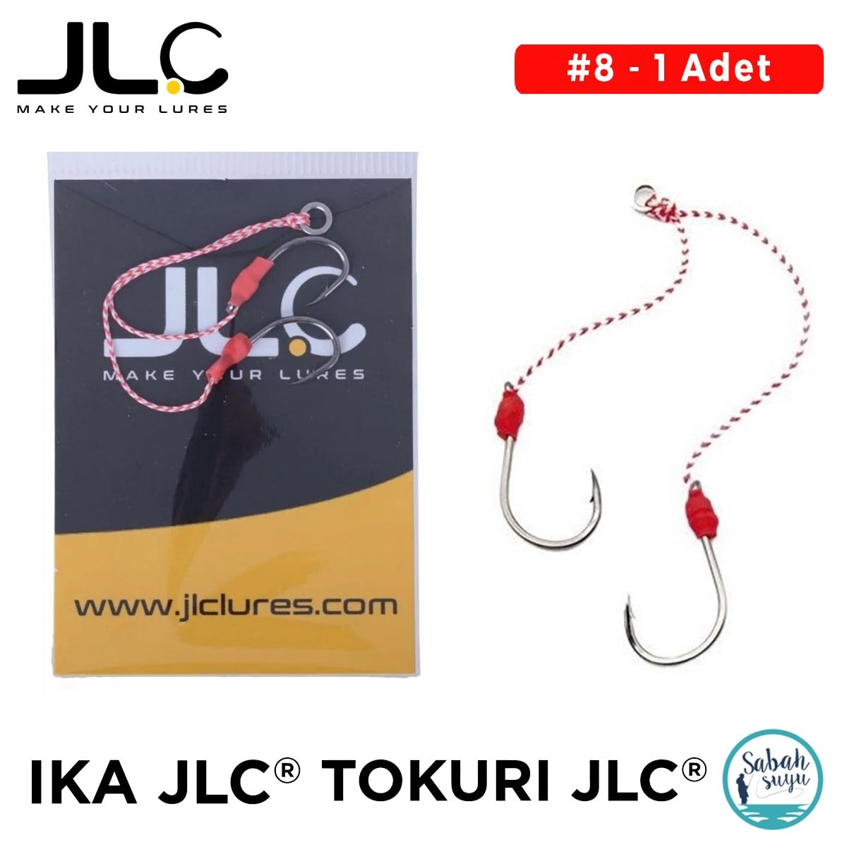 JLC Çiftli Hazır Asist İğne #8 IKA / Tokuri (1 Adet)