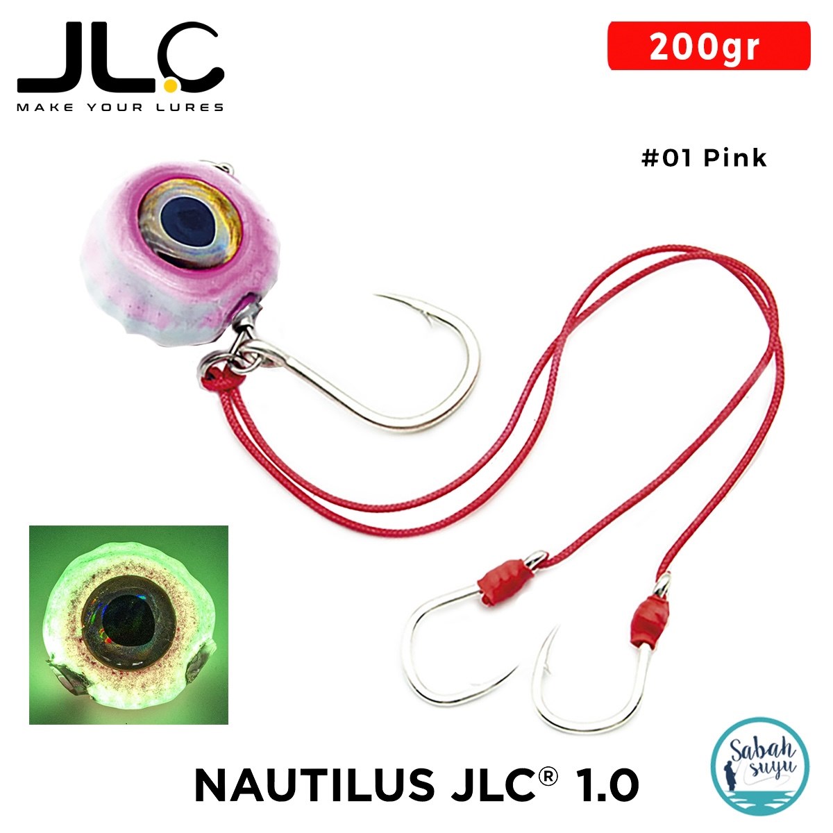 JLC Nautilus 1.0 Live Kabura Set 200gr #01 Pink