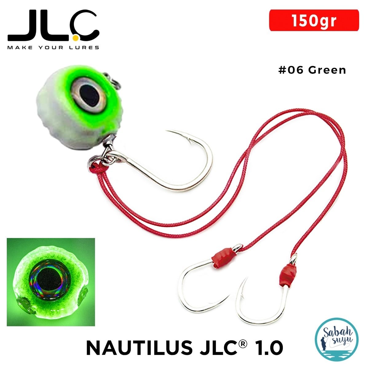 JLC Nautilus 1.0 Live Kabura Set 150gr #06 Green