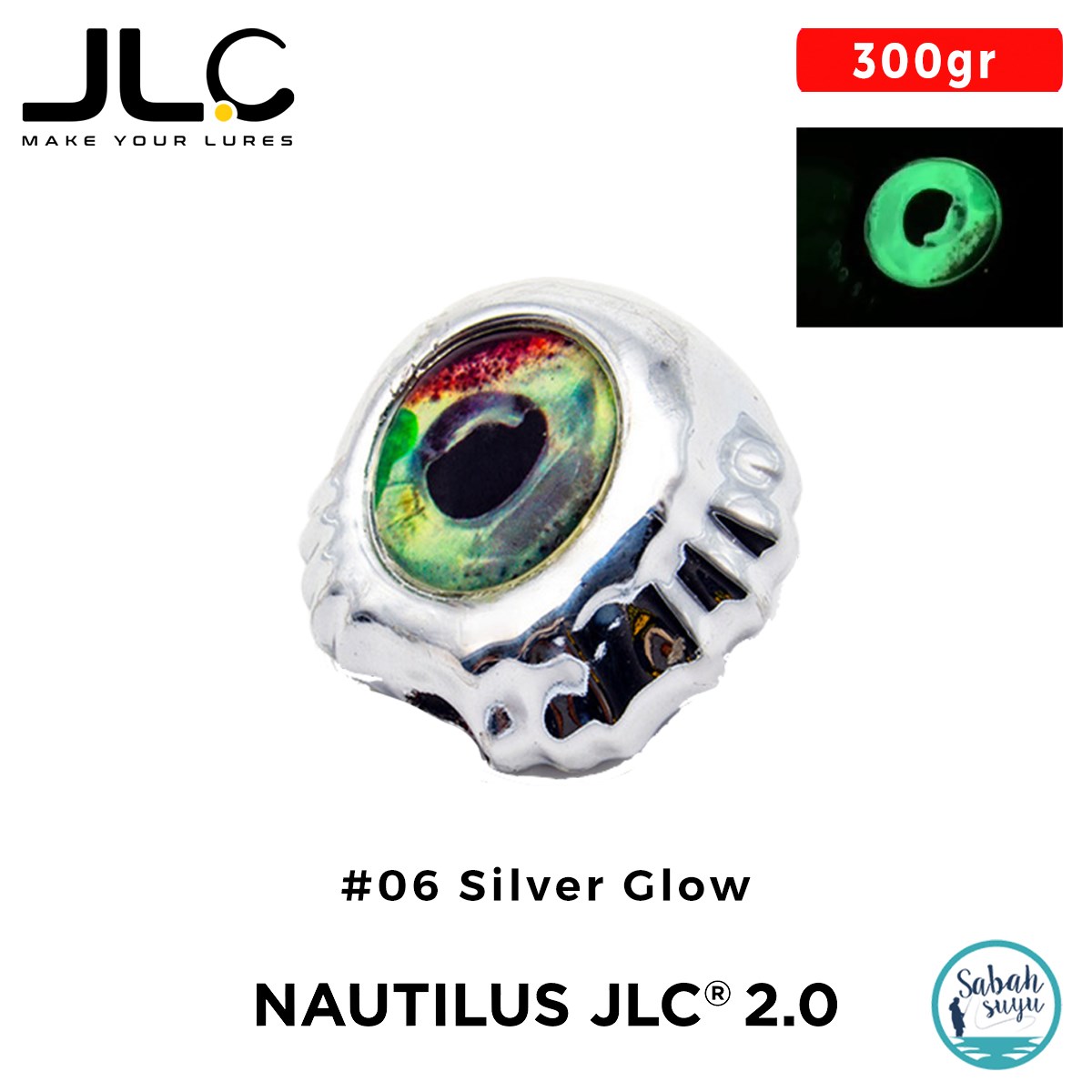 JLC Nautilus 2.0 Tai Rubber Kafa 300gr #06 Silver Glow