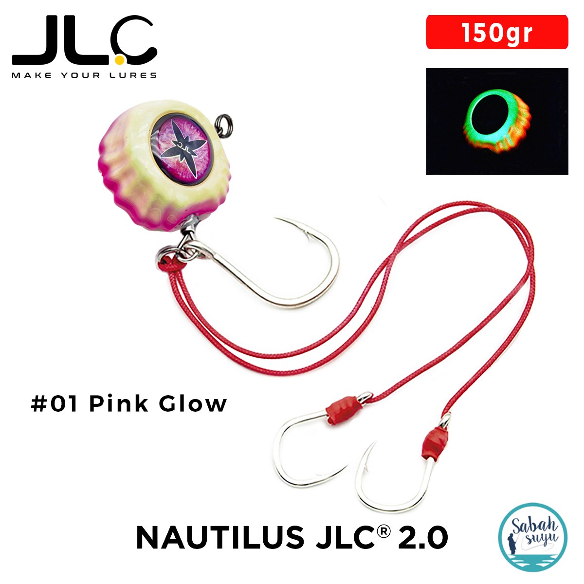 JLC Nautilus 2.0 Live Kabura Set 150gr #01 Pink Glow