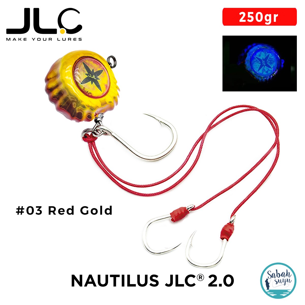 JLC Nautilus 2.0 Live Kabura Set 250gr #03 Red Gold