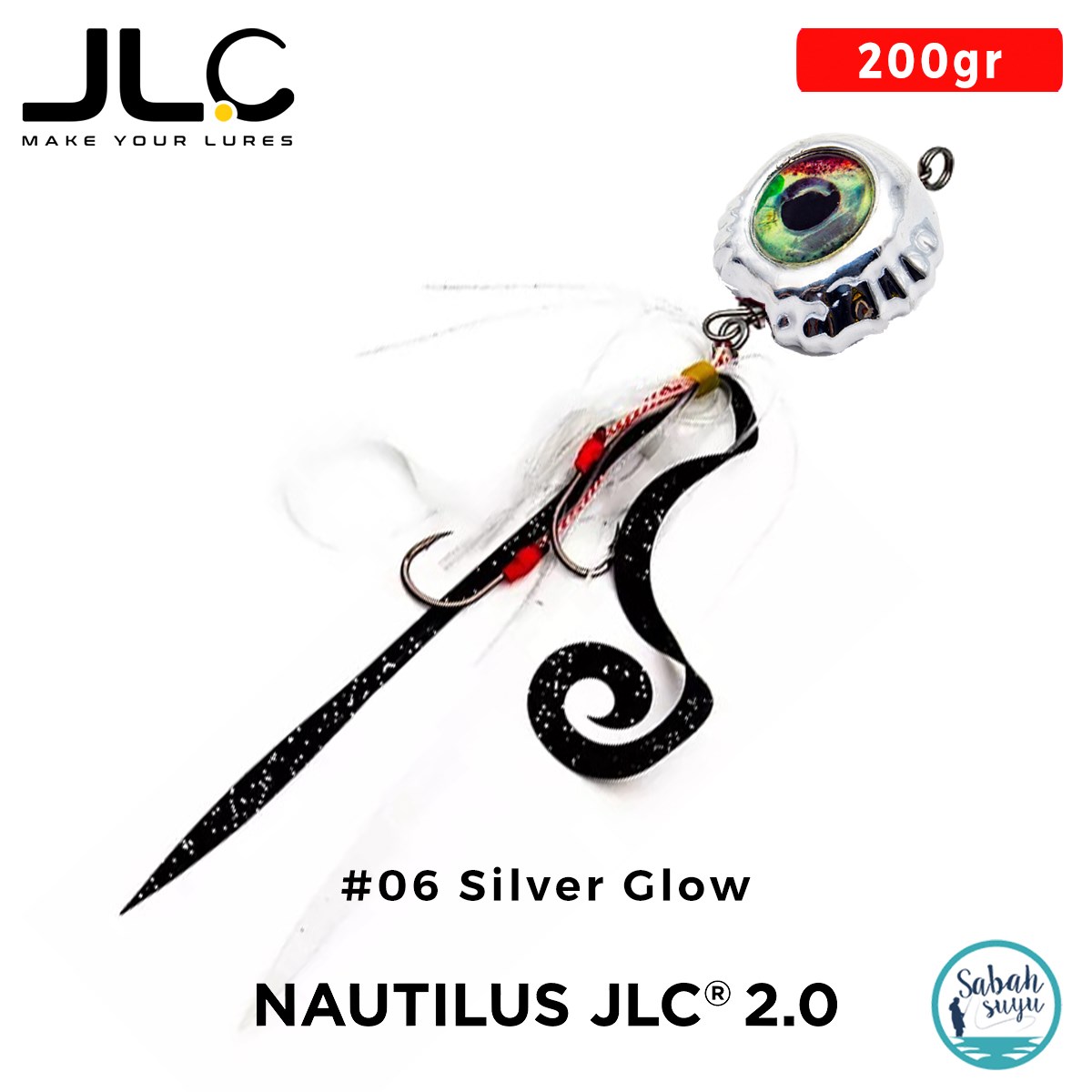 JLC Nautilus 2.0 Tai Rubber Set 200gr #06 Silver Glow