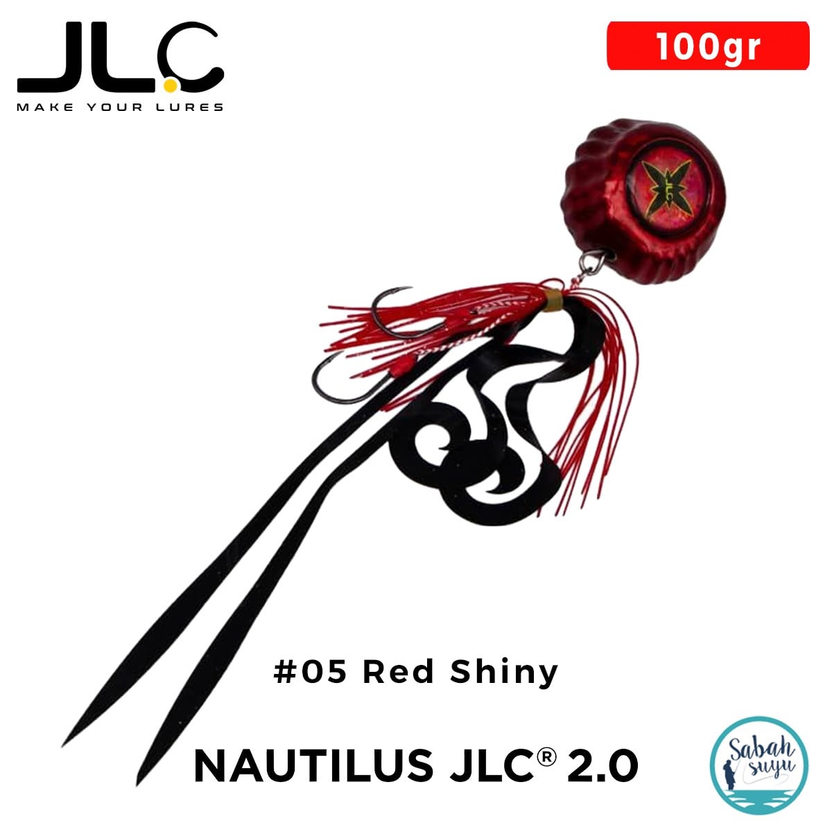 JLC Nautilus 2.0 Tai Rubber Set 100gr #05 Red Shiny