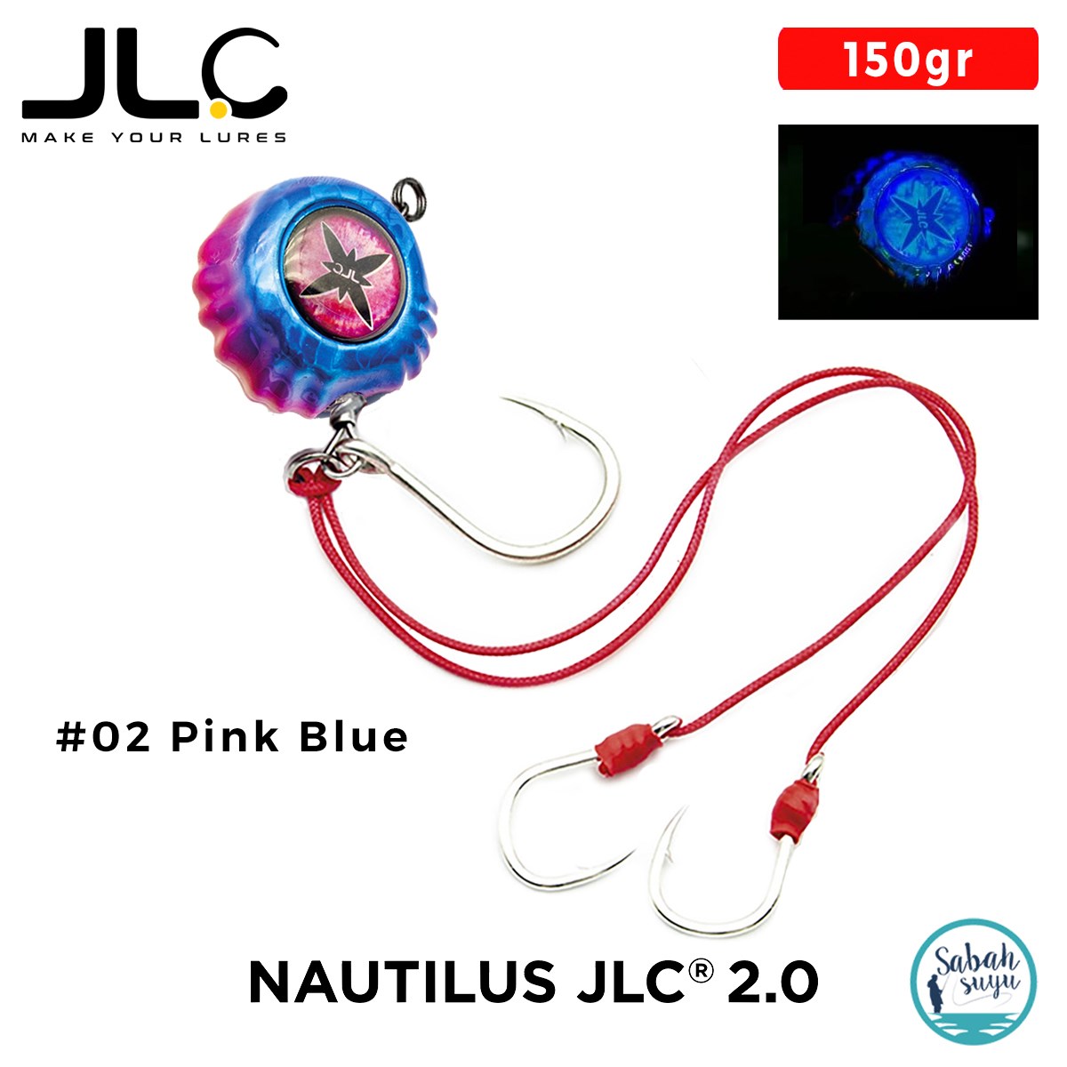 JLC Nautilus 2.0 Live Kabura Set 150gr #02 Pink Blue