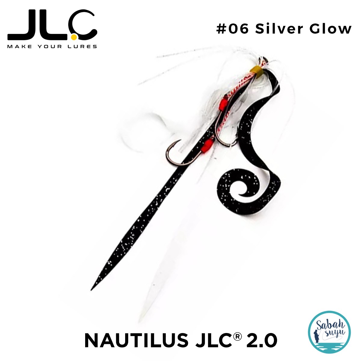 JLC Nautilus 2.0 Tai Rubber İğneli Etek (#9 BKK) #06 Silver Glow