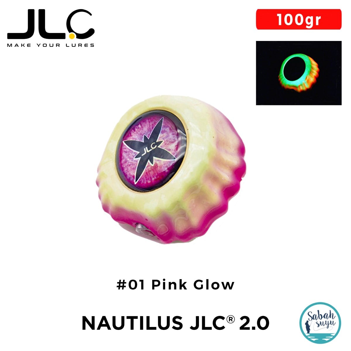 JLC Nautilus 2.0 Tai Rubber Kafa 100gr #01 Pink Glow