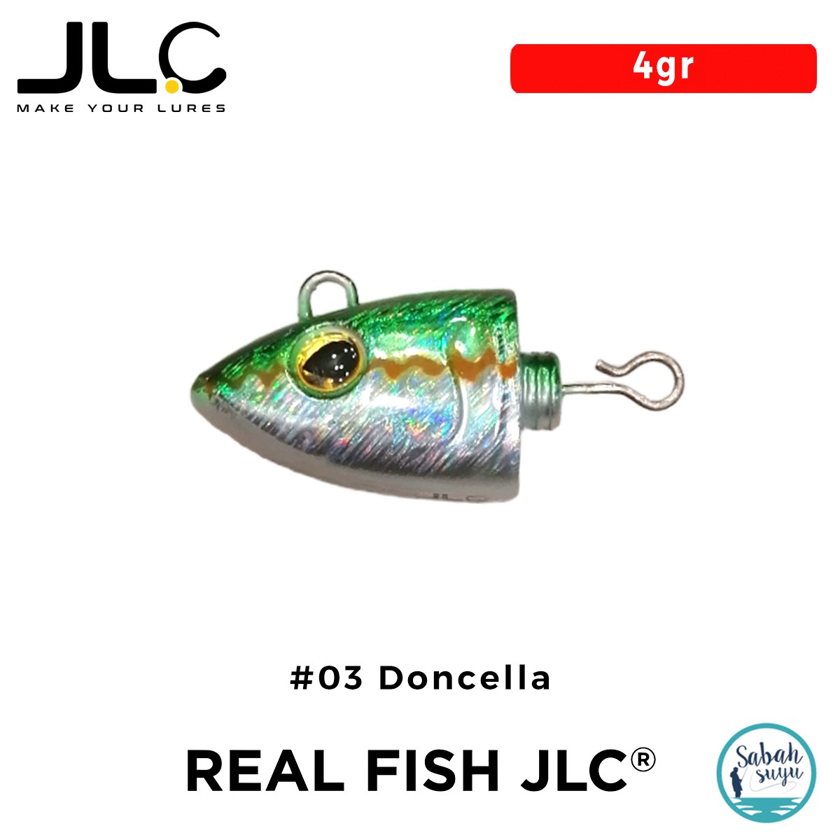 JLC Real Fish Kafa 4gr #03 Doncella (2 Adet)
