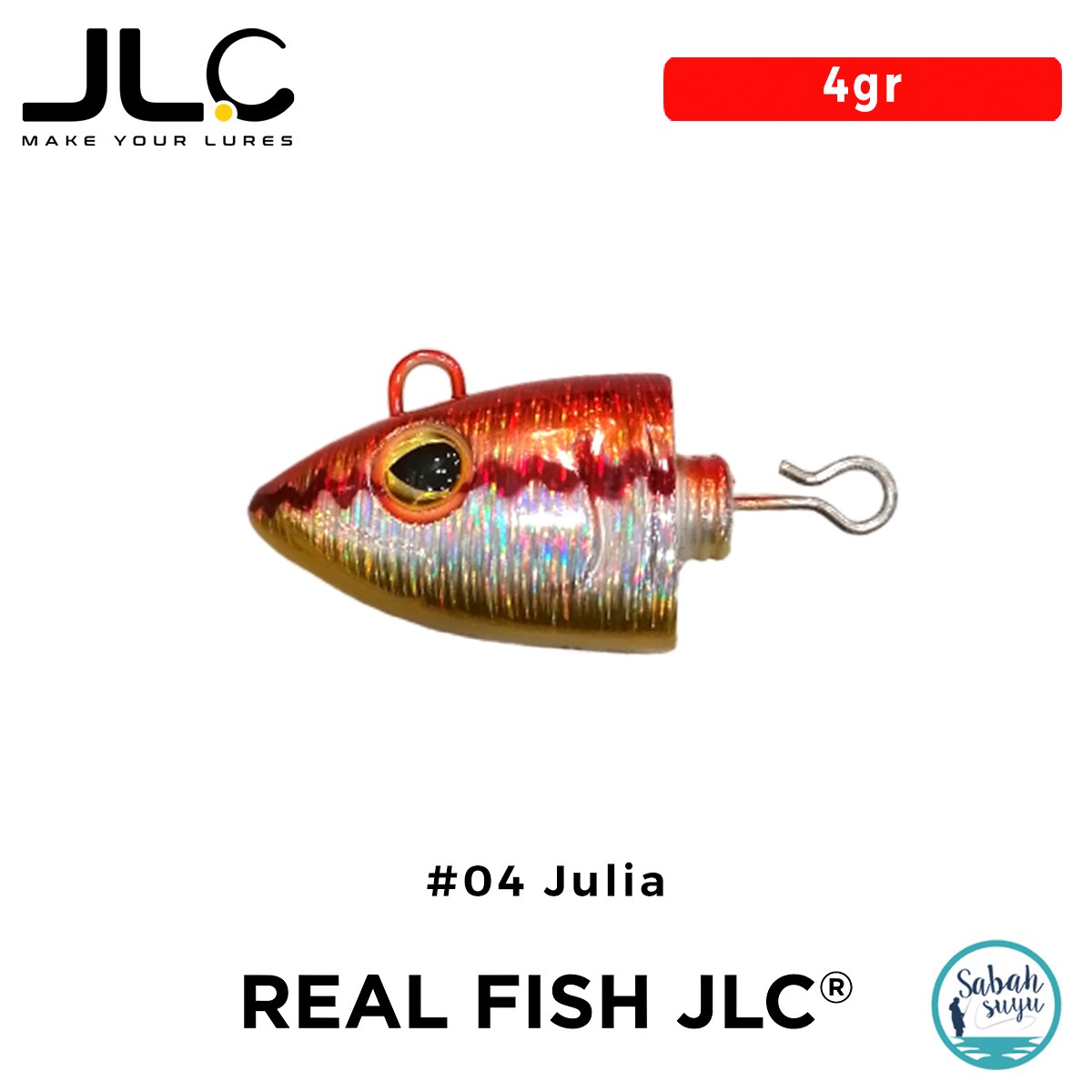 JLC Real Fish Kafa 4gr #04 Julia (2 Adet)