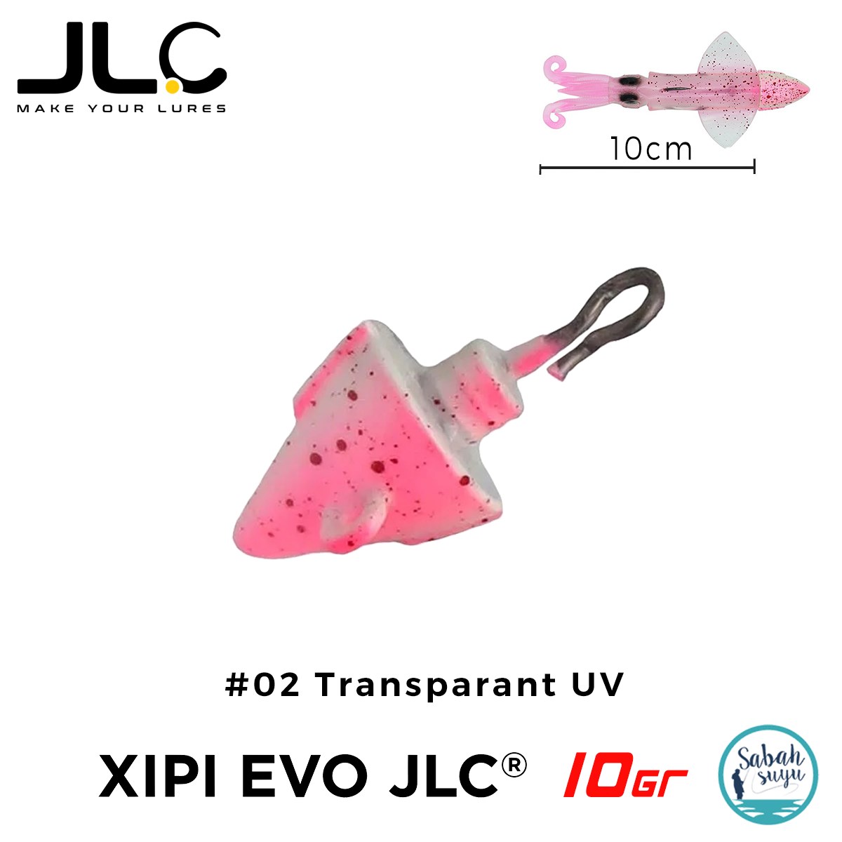 JLC Xipi Evo Kafa 10gr #02 Transparant UV