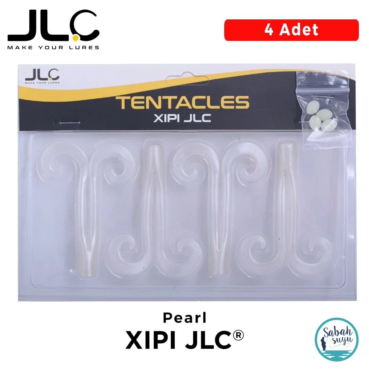 JLC XIPI Tentacles Kalamar Bıyık Pearl (4 Adet)
