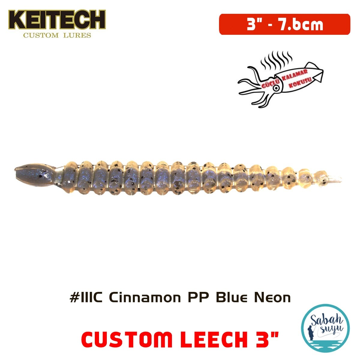 Keitech Custom Leech 7.6cm (3