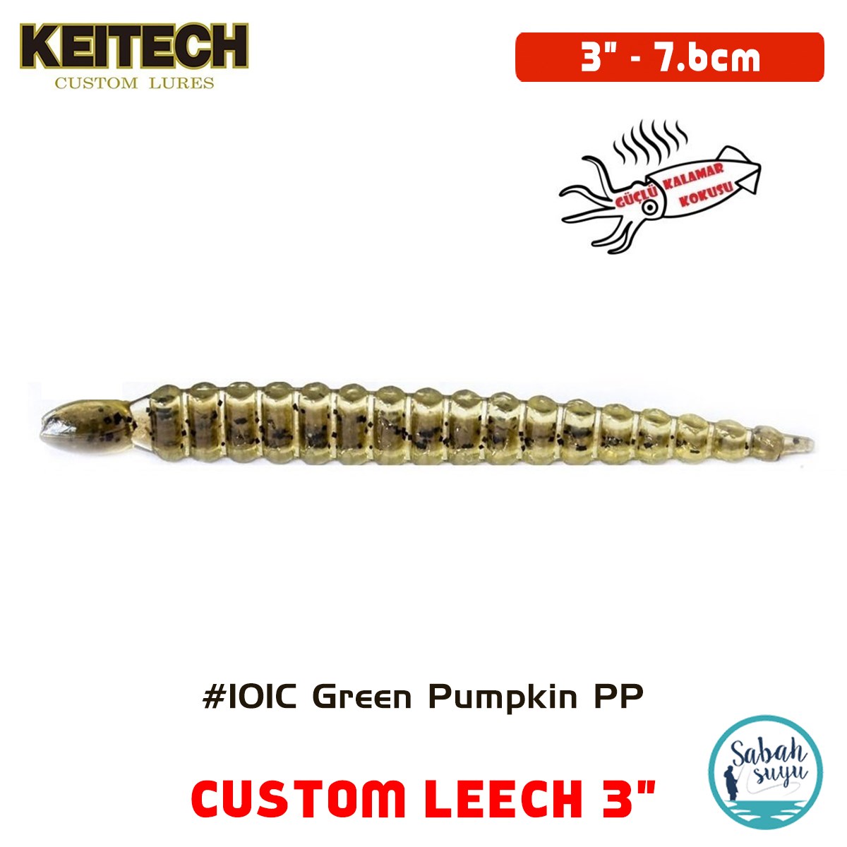 Keitech Custom Leech 7.6cm (3