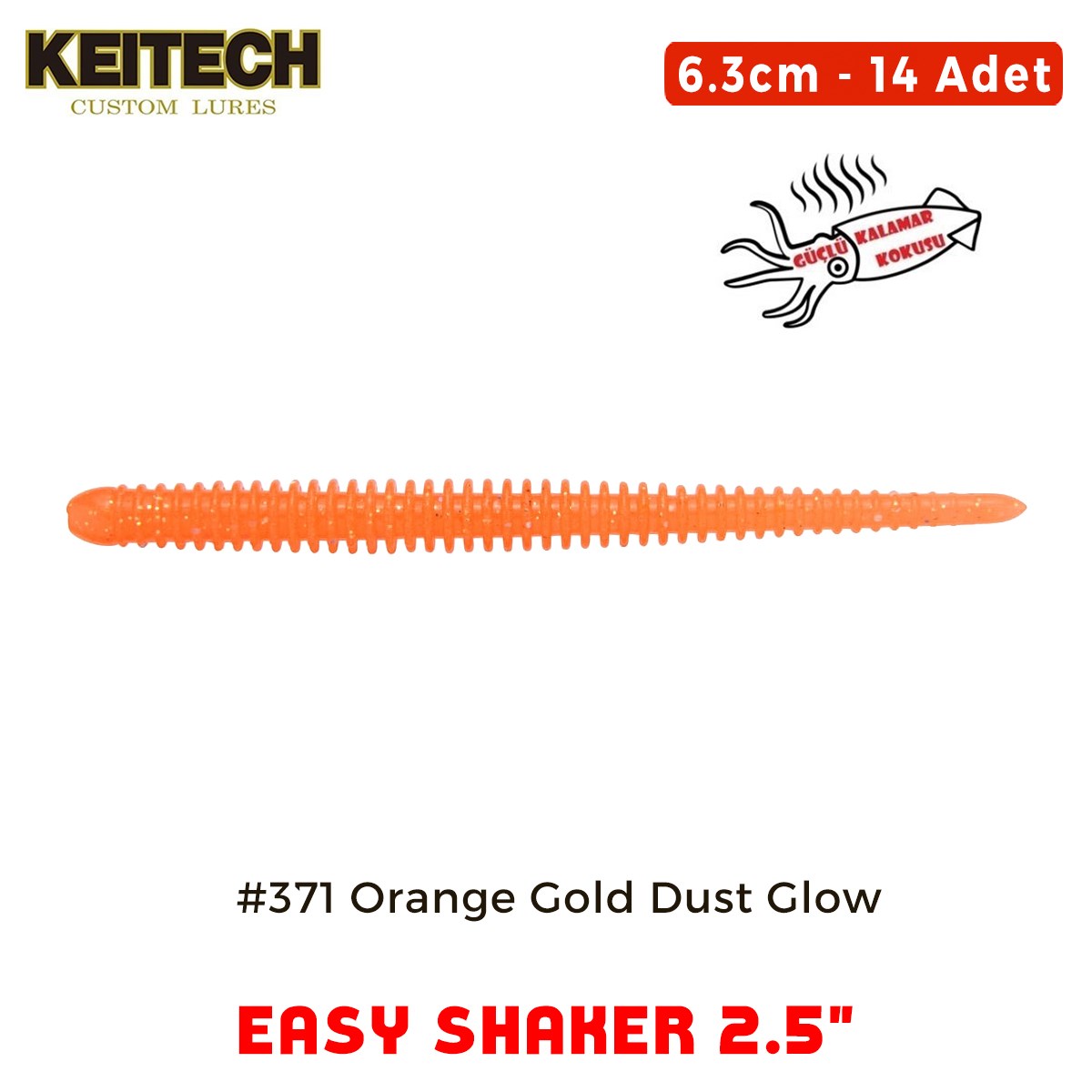 Keitech Easy Shaker 6.3cm (2.5
