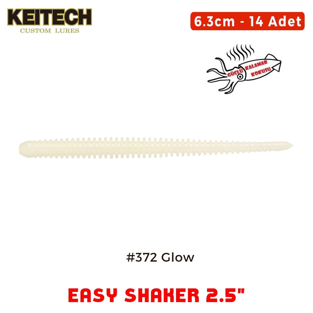 Keitech Easy Shaker 6.3cm (2.5