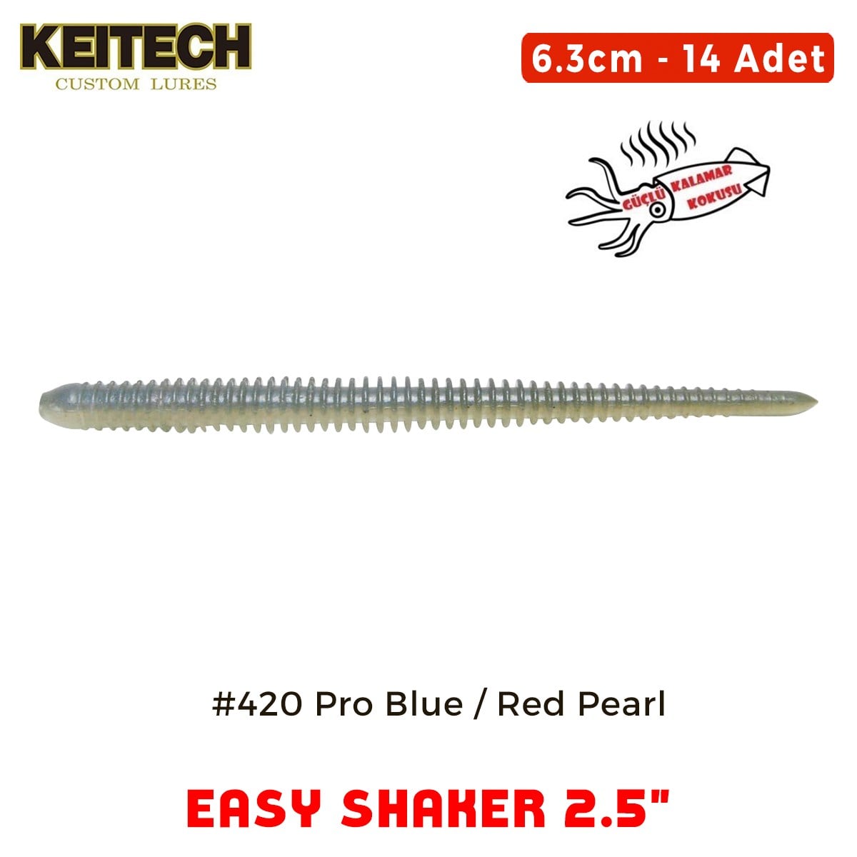 Keitech Easy Shaker 6.3cm (2.5