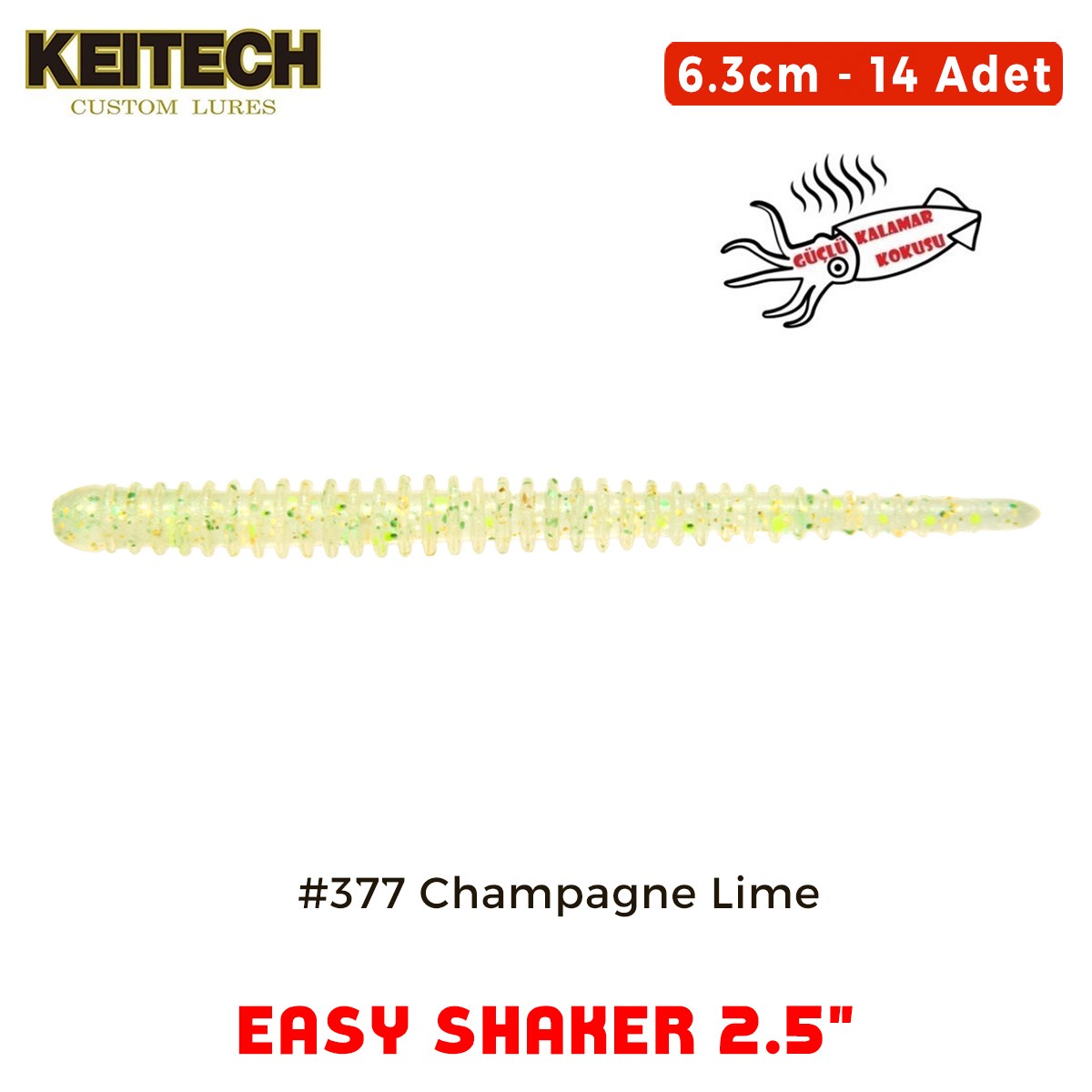 Keitech Easy Shaker 6.3cm (2.5