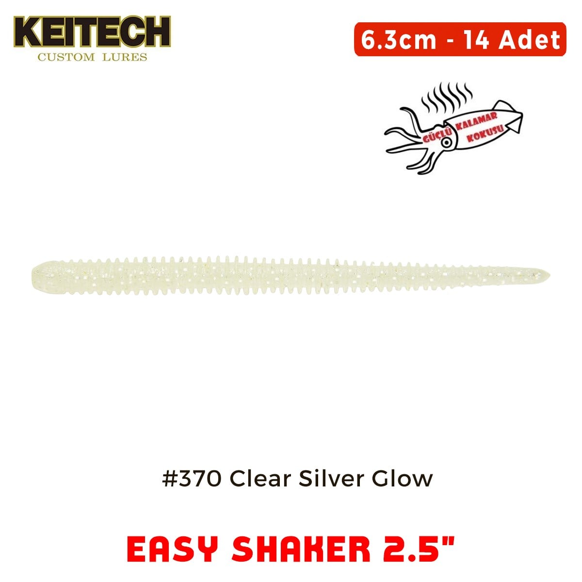 Keitech Easy Shaker 6.3cm (2.5