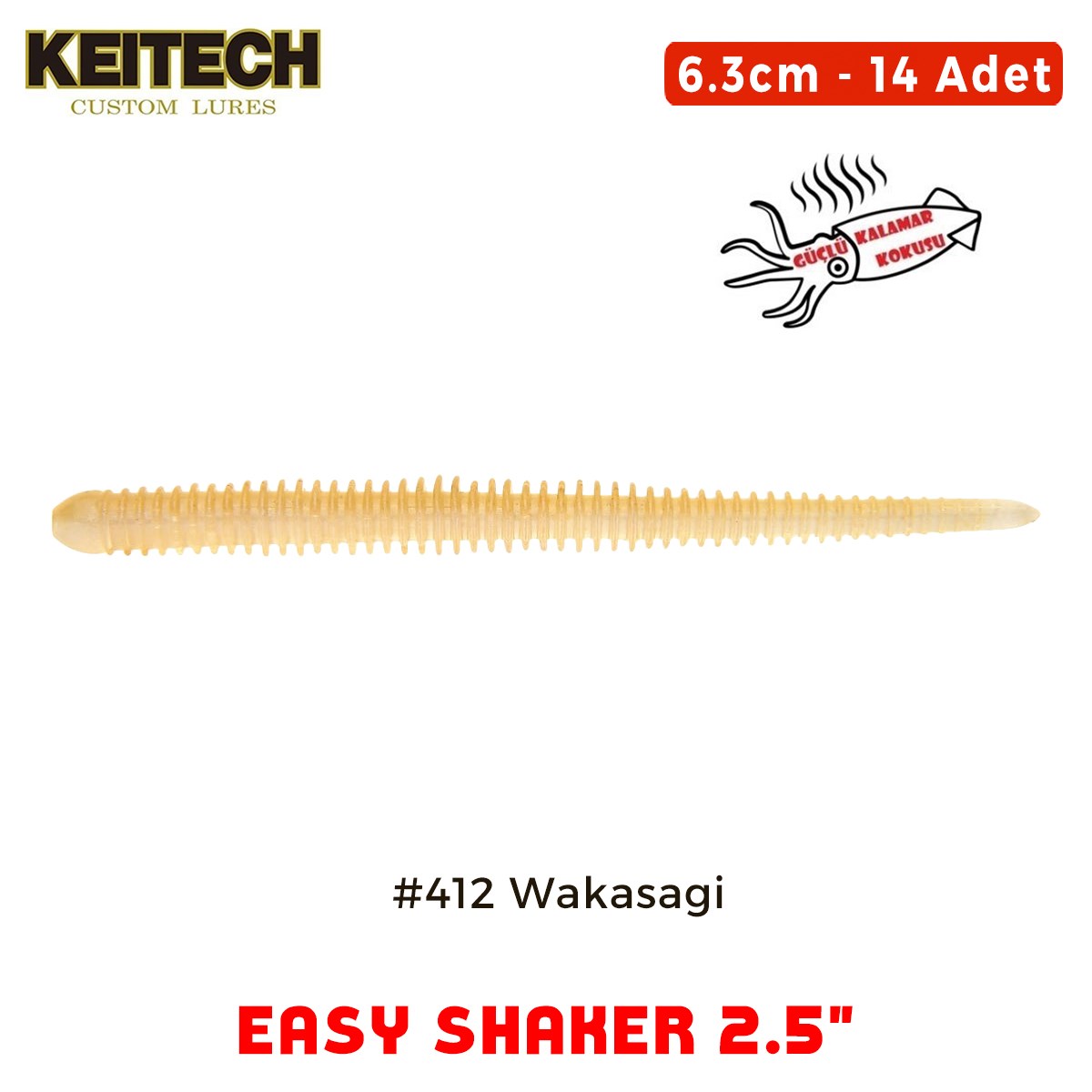 Keitech Easy Shaker 6.3cm (2.5