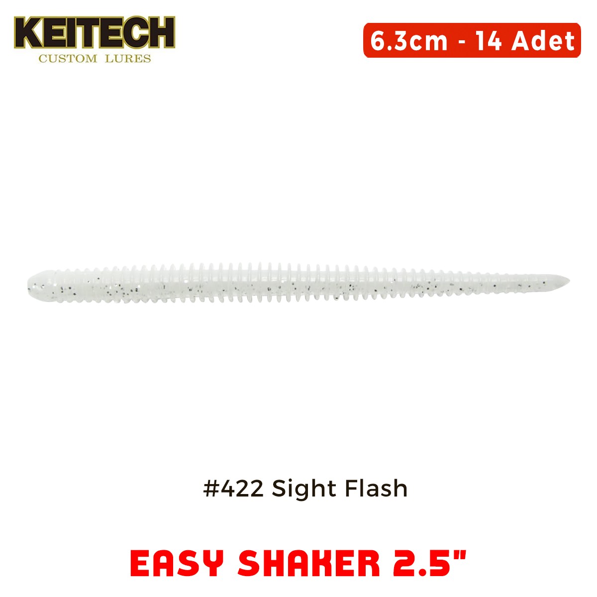 Keitech Easy Shaker 6.3cm (2.5