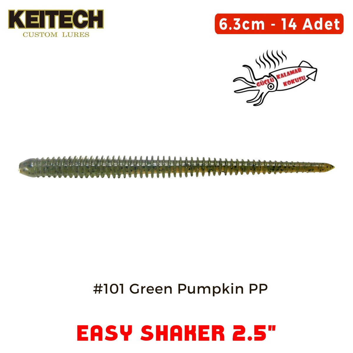 Keitech Easy Shaker 6.3cm (2.5