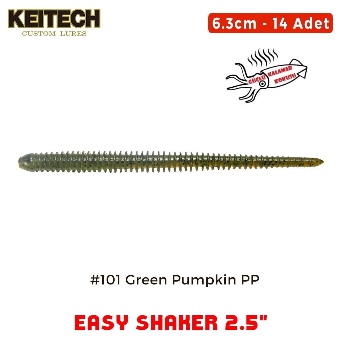 Keitech Easy Shaker 6.3cm (2.5