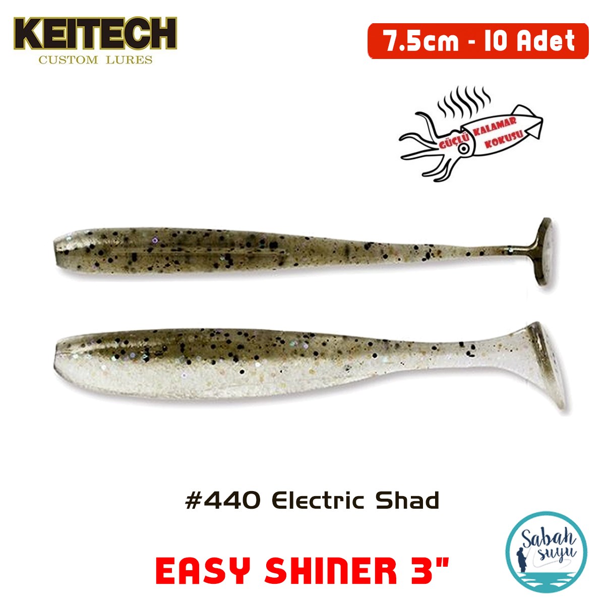 Keitech Easy Shiner 7.5cm (3