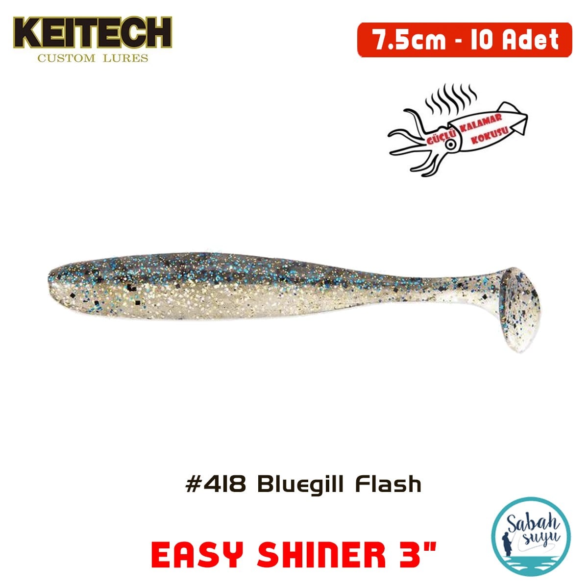 Keitech Easy Shiner 7.5cm (3