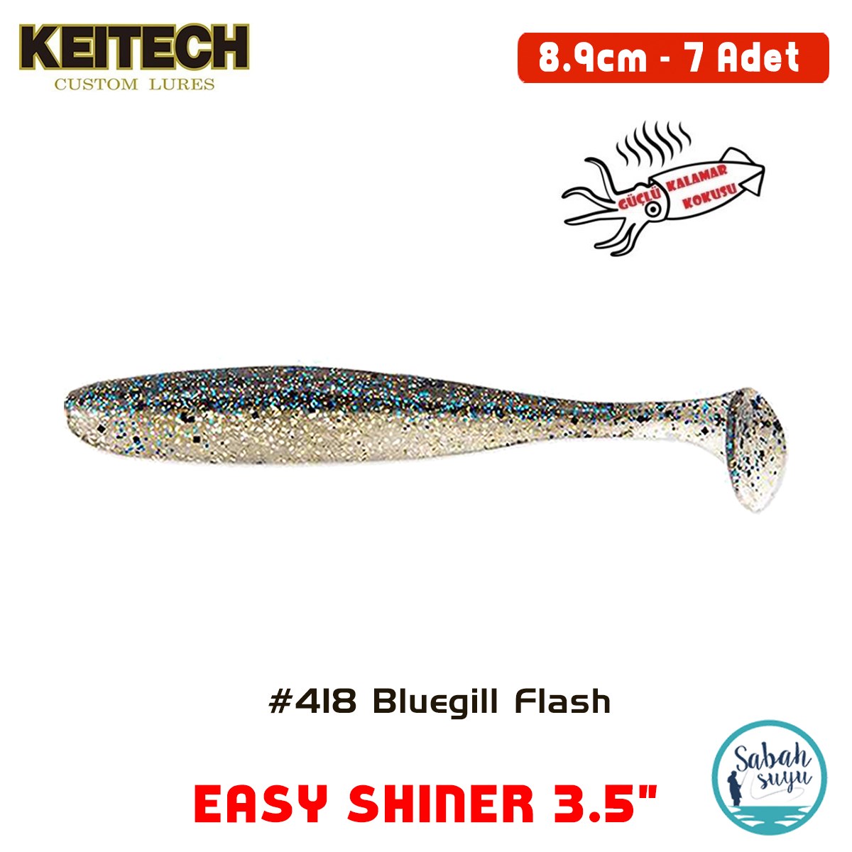 Keitech Easy Shiner 8.9cm (3.5