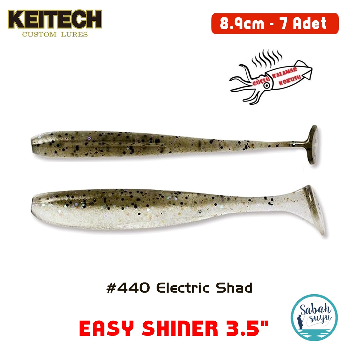 Keitech Easy Shiner 8.9cm (3.5