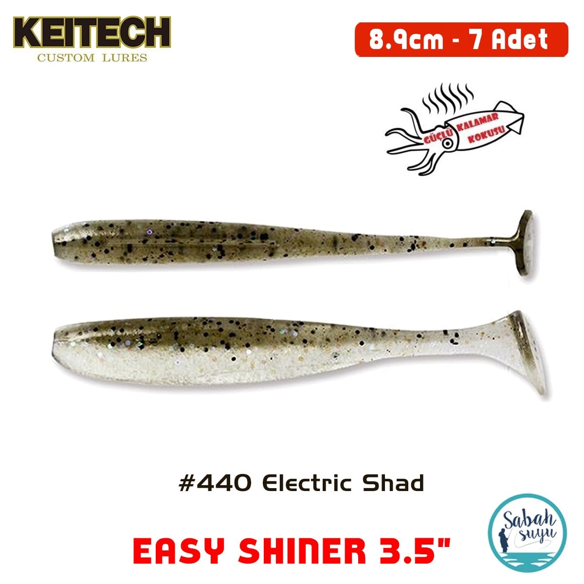 Keitech Easy Shiner 8.9cm (3.5