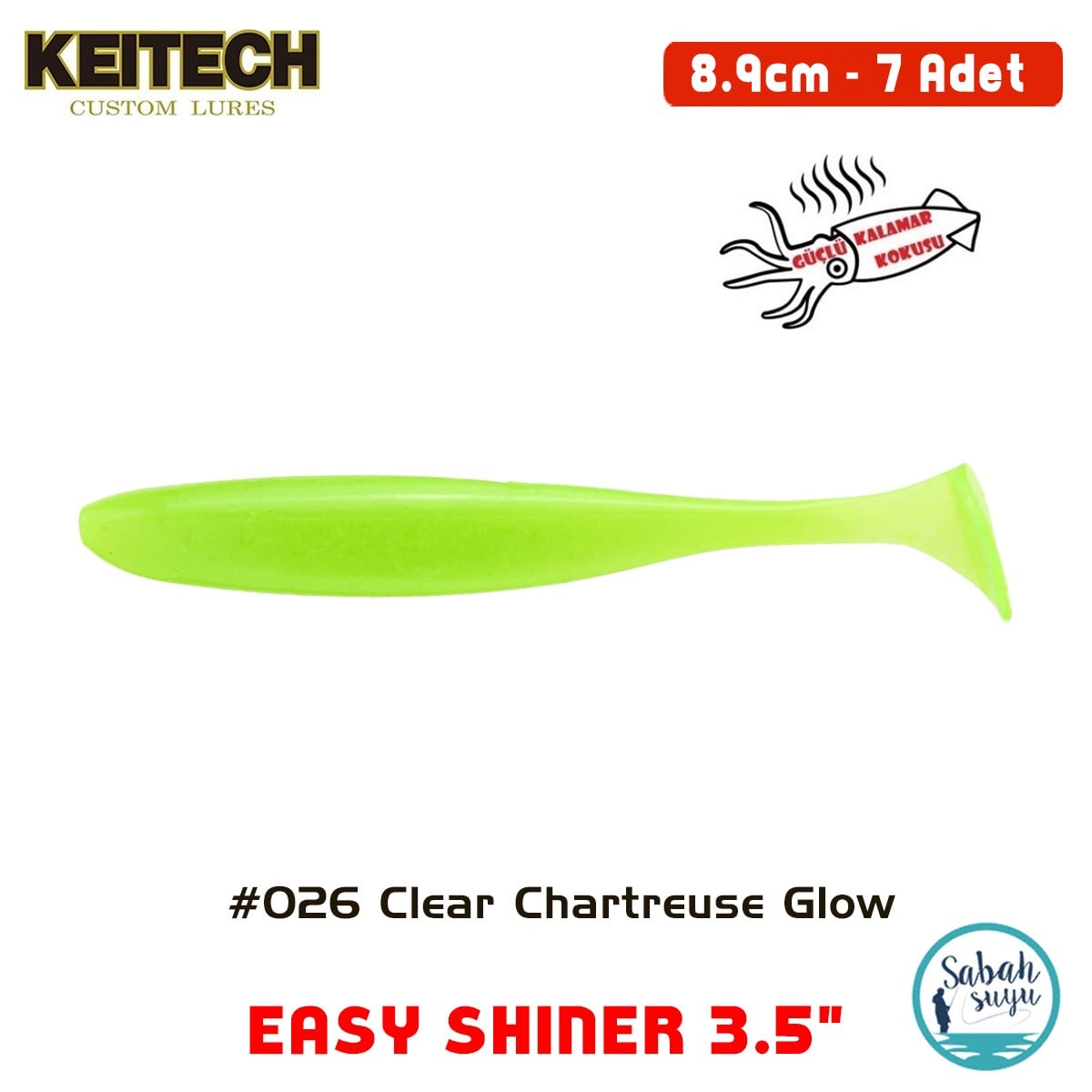 Keitech Easy Shiner 8.9cm (3.5