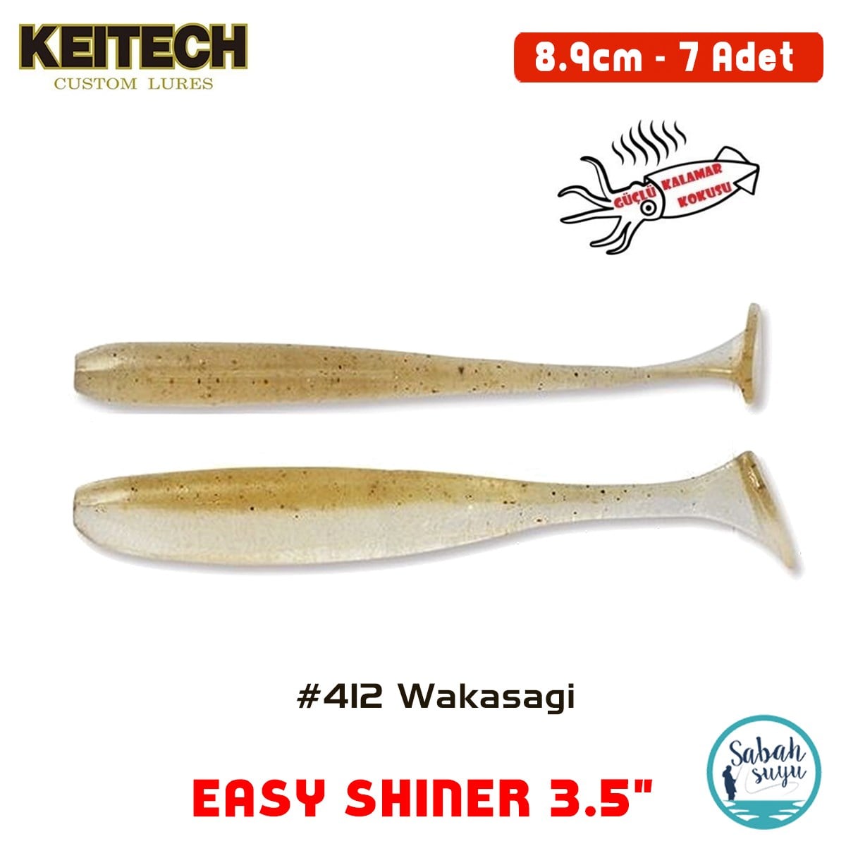 Keitech Easy Shiner 8.9cm (3.5