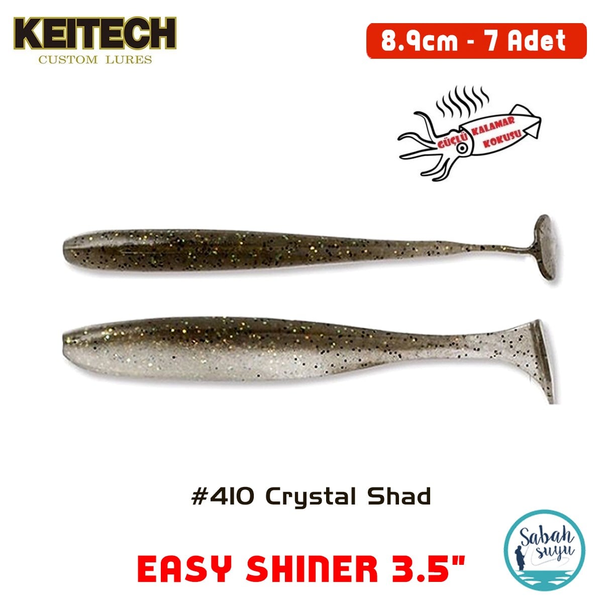 Keitech Easy Shiner 8.9cm (3.5