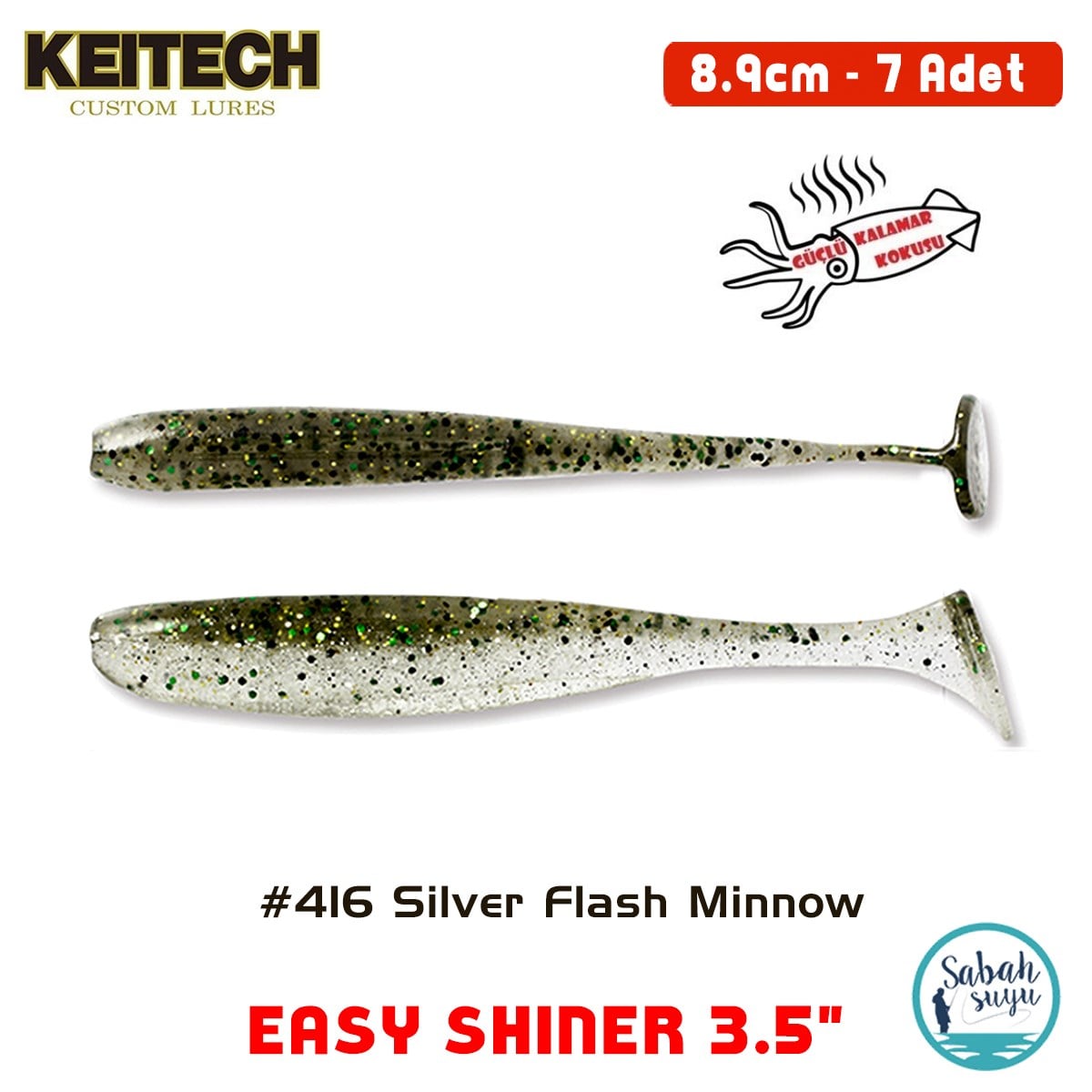 Keitech Easy Shiner 8.9cm (3.5