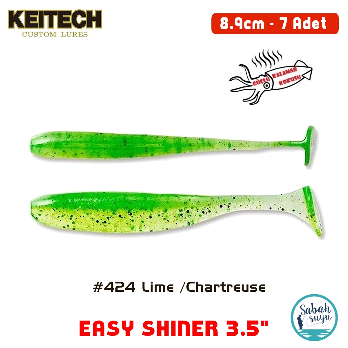 Keitech Easy Shiner 8.9cm (3.5