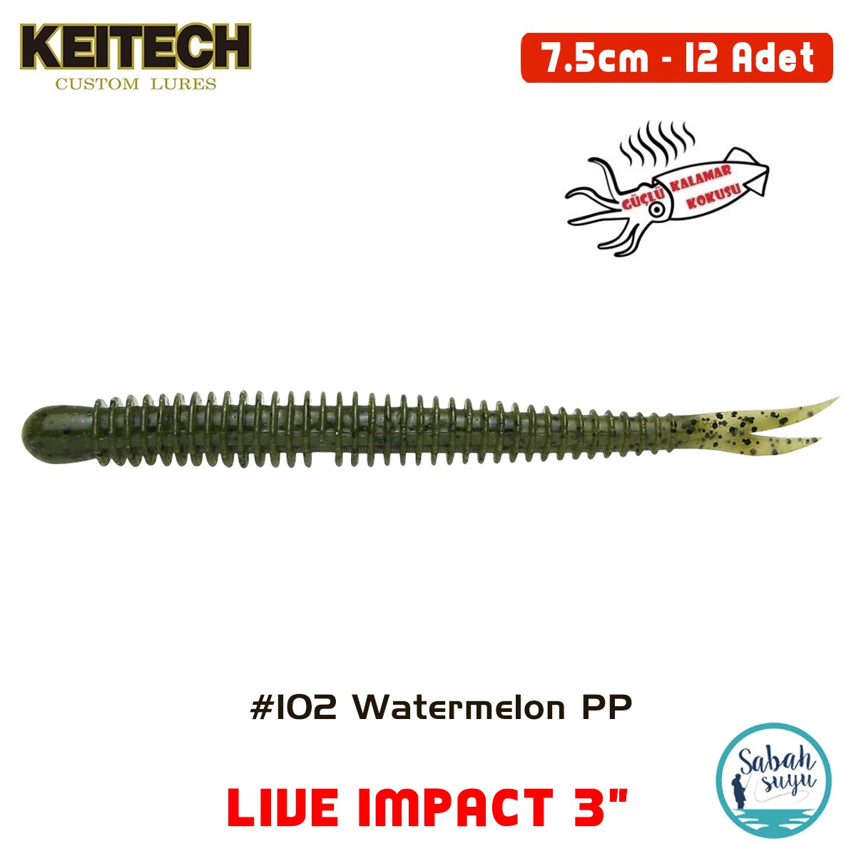 Keitech Live İmpact 7.5cm (3