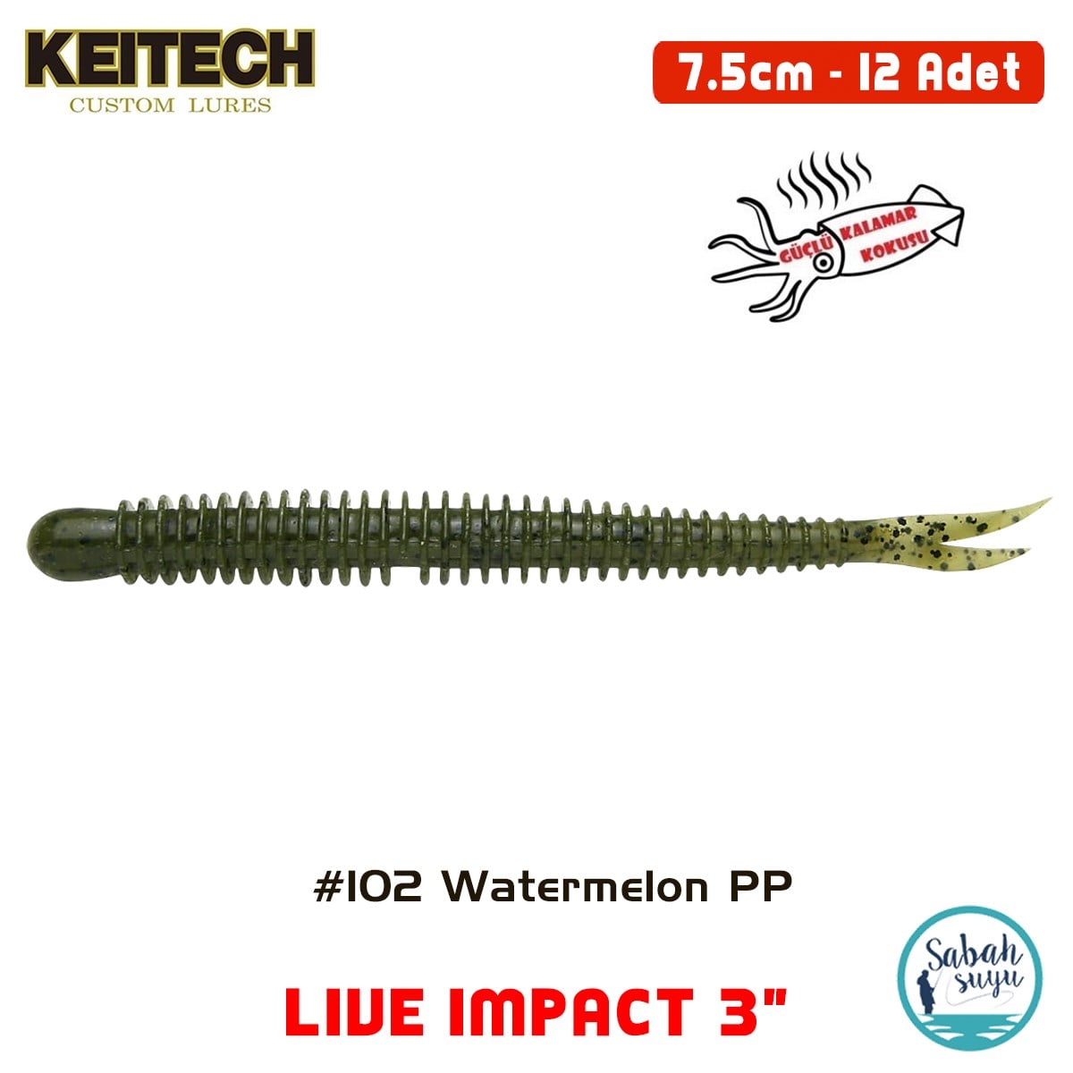 Keitech Live İmpact 7.5cm (3