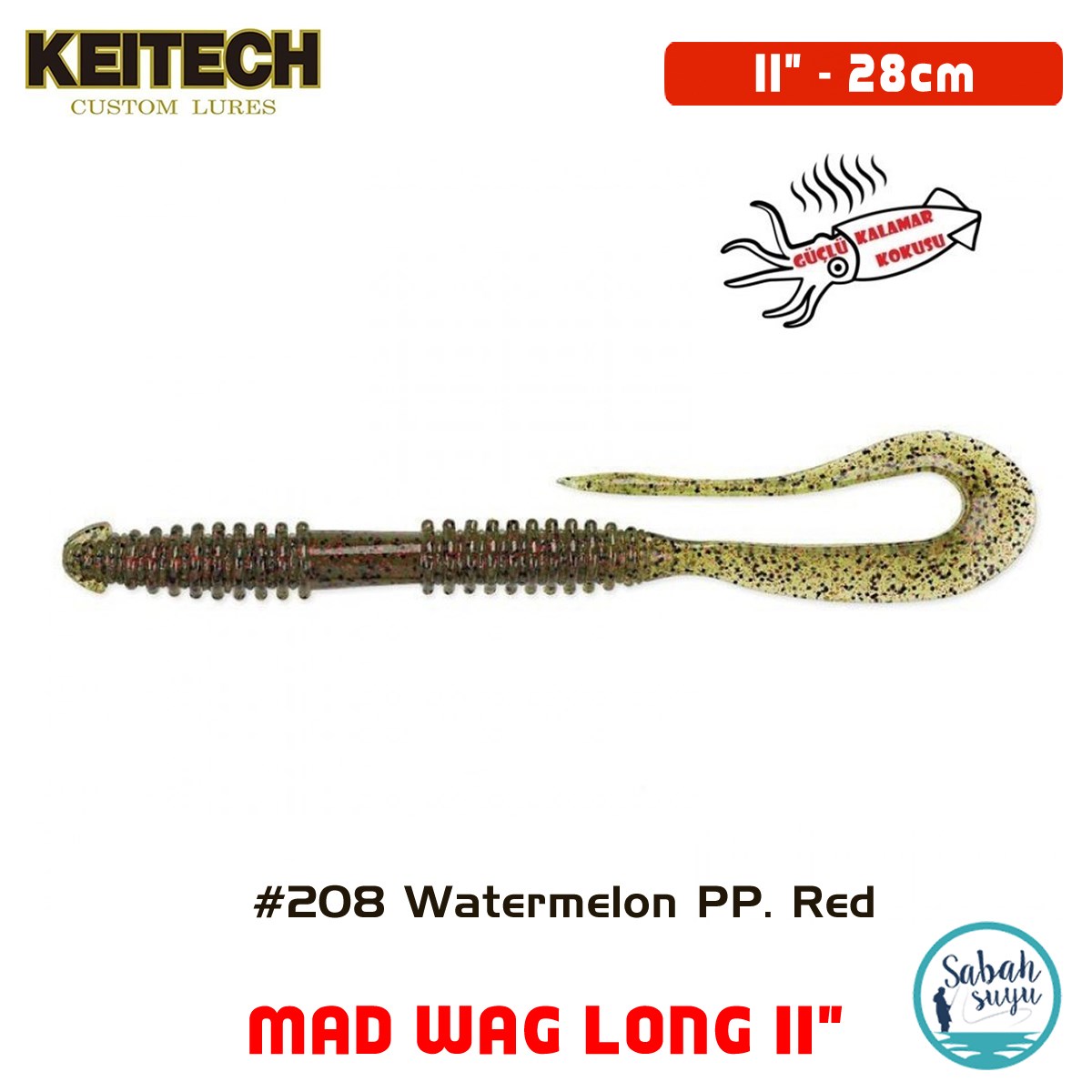 Keitech Mad Wag Long 28cm (11