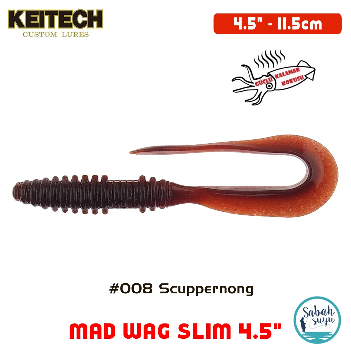 Keitech Mad Wag Slim 11.5cm (4.5