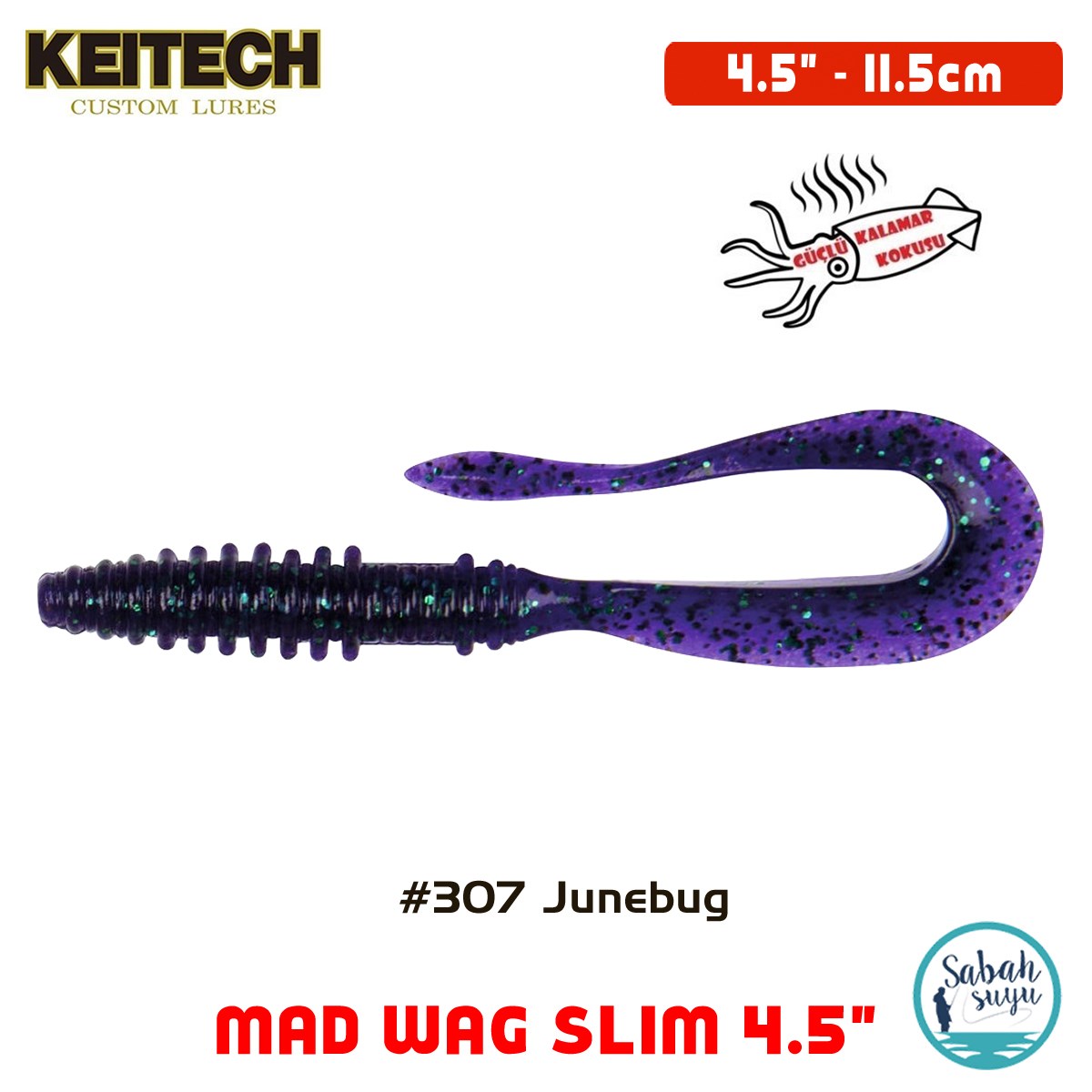 Keitech Mad Wag Slim 11.5cm (4.5