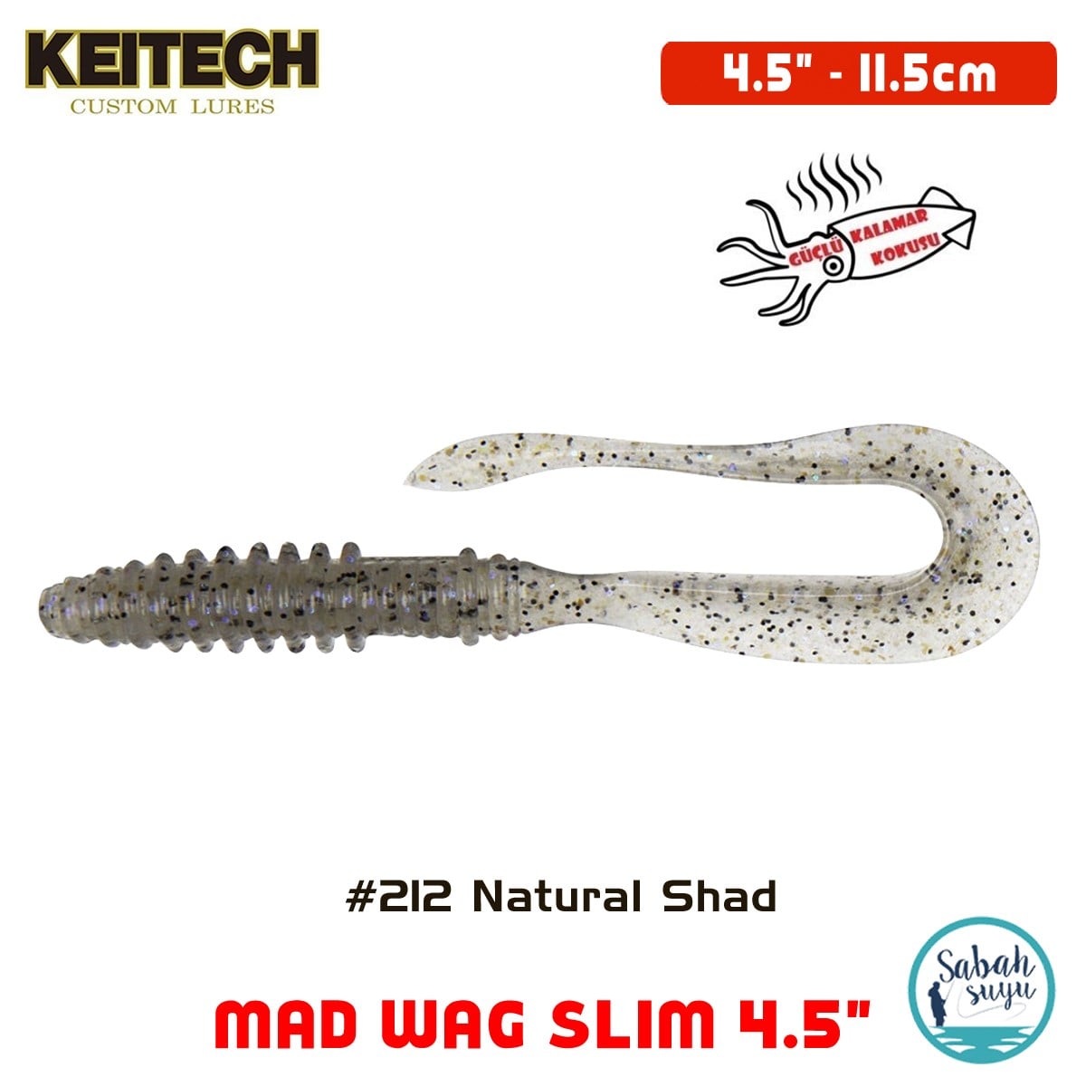 Keitech Mad Wag Slim 11.5cm (4.5