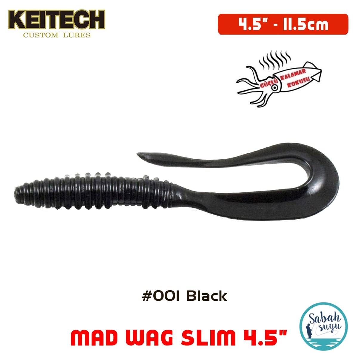 Keitech Mad Wag Slim 11.5cm (4.5