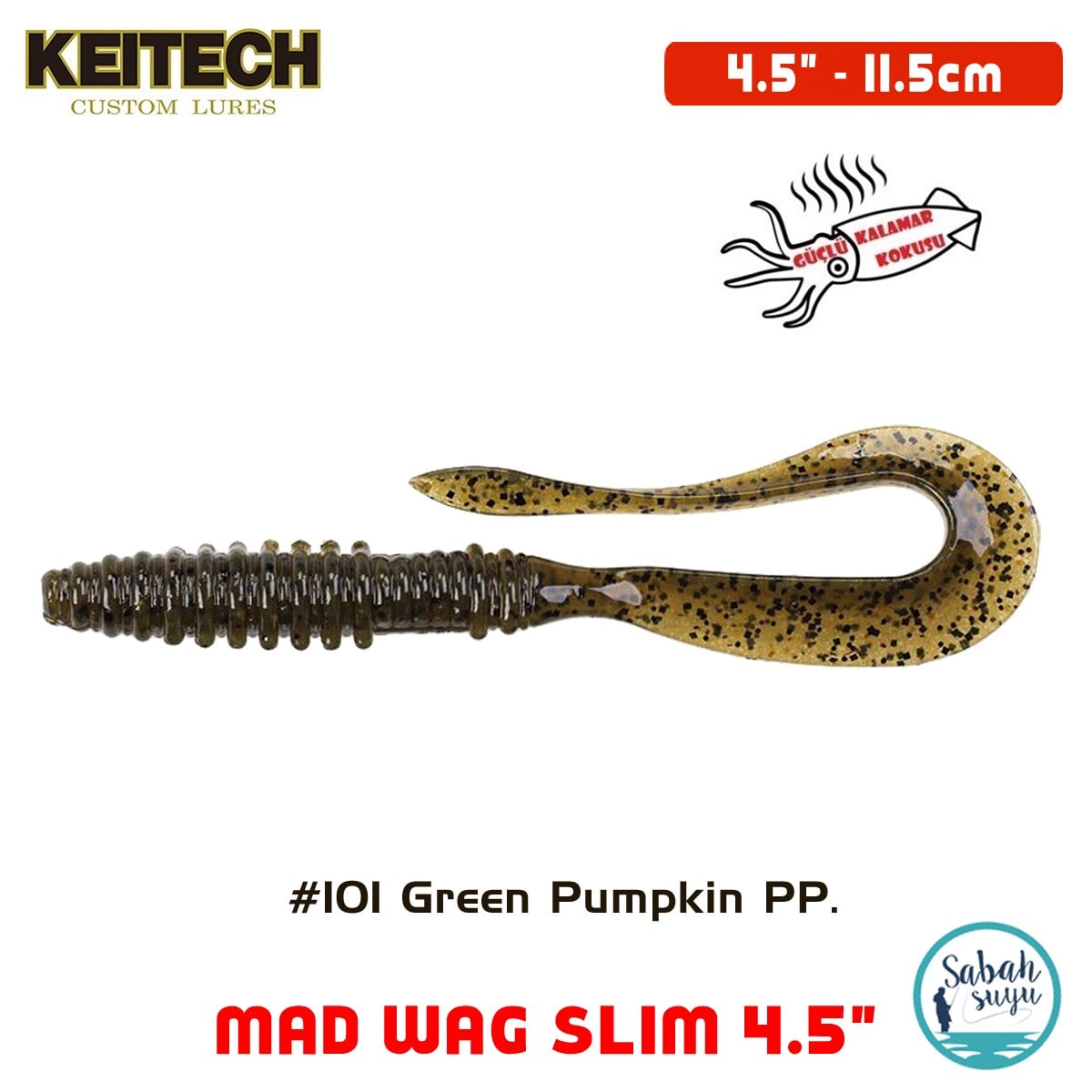 Keitech Mad Wag Slim 11.5cm (4.5