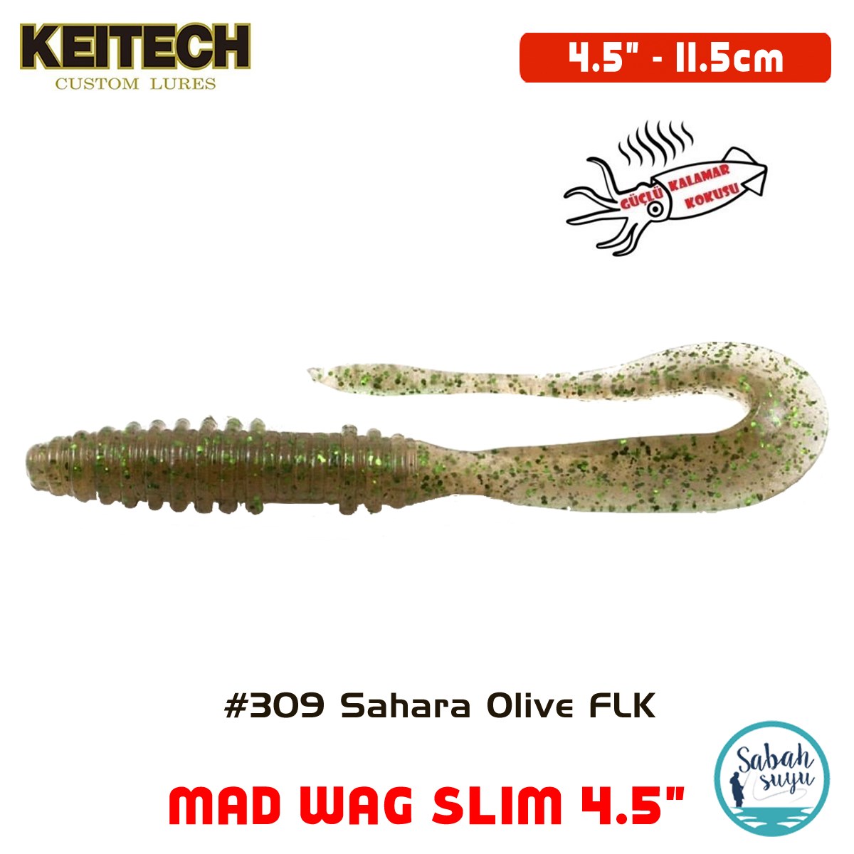 Keitech Mad Wag Slim 11.5cm (4.5