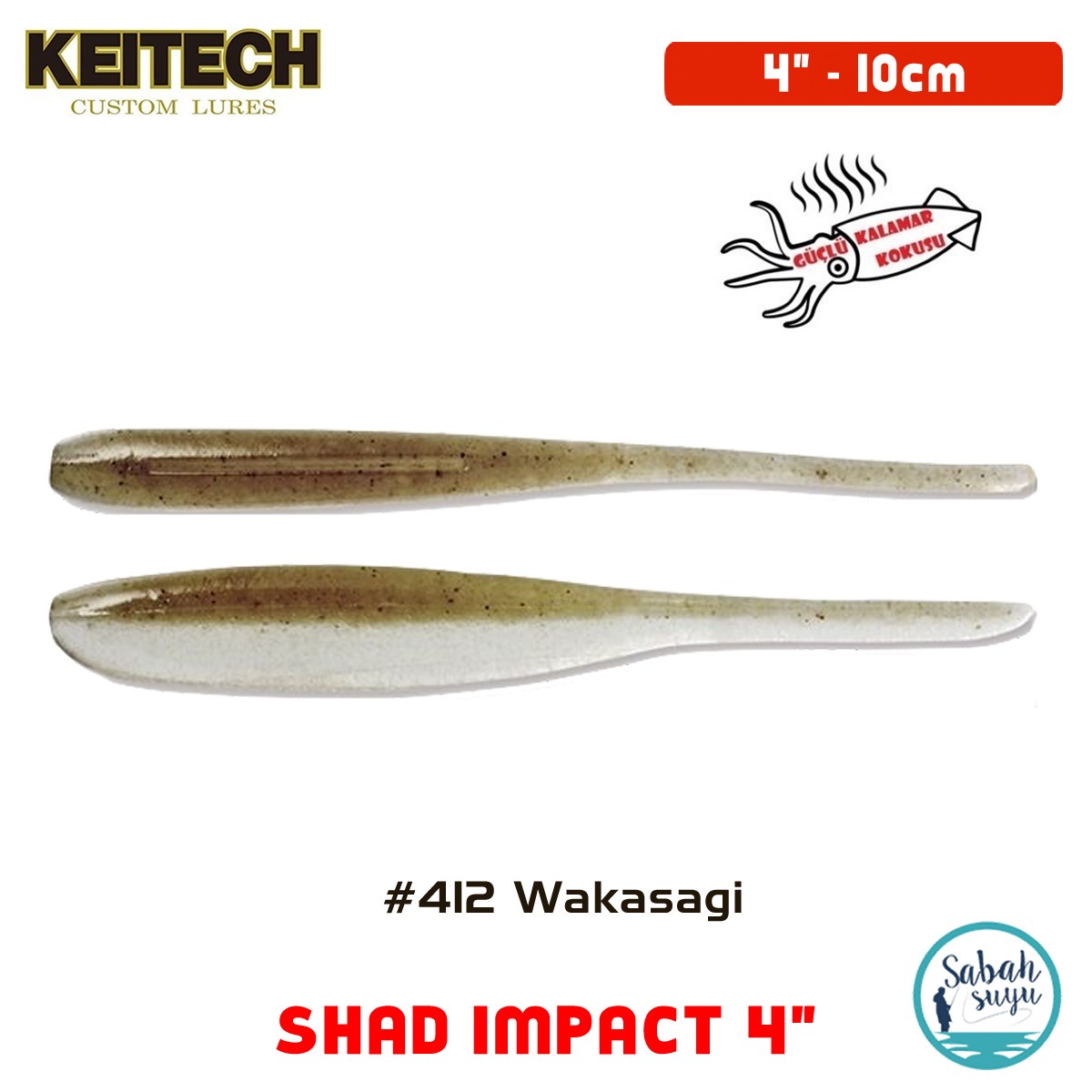 Keitech Shad İmpact 10cm (4