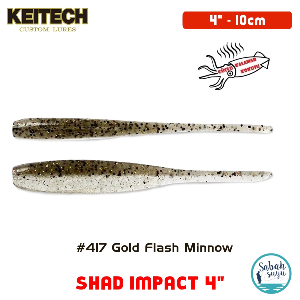 Keitech Shad İmpact 10cm (4