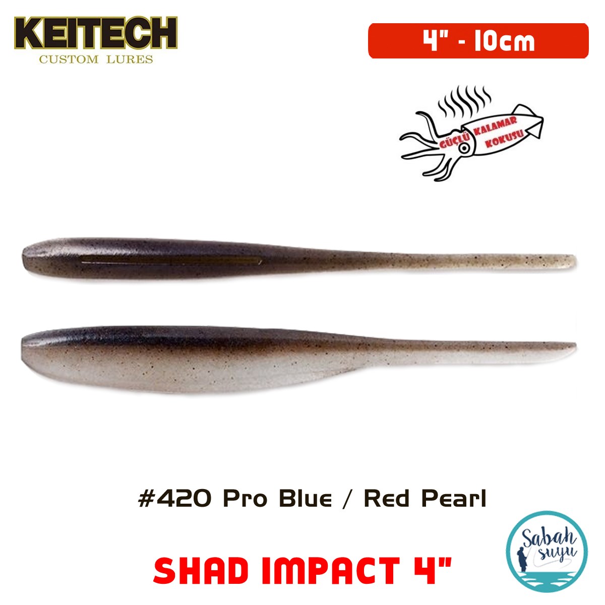 Keitech Shad İmpact 10cm (4
